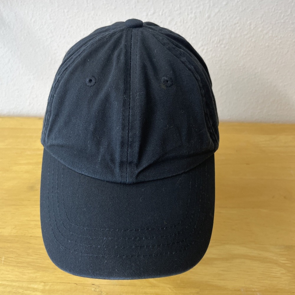 Acne Studios Hat Mens One Size Black Logo Baseball Cap Adjustable Back Outdoor - Picture 1 of 16